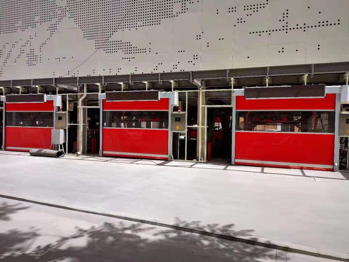 快速卷簾門(mén)如何調(diào)限位高度？